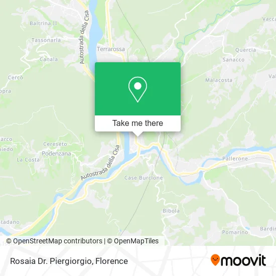 Rosaia Dr. Piergiorgio map