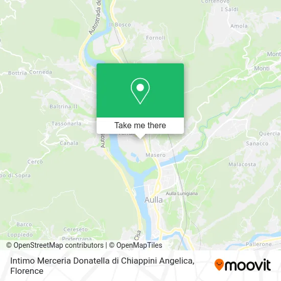 Donatella Intimate Merceria by Angelica Chiappini map