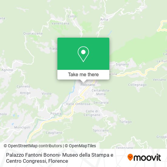 Palazzo Fantoni Bononi- Museo della Stampa e Centro Congressi map