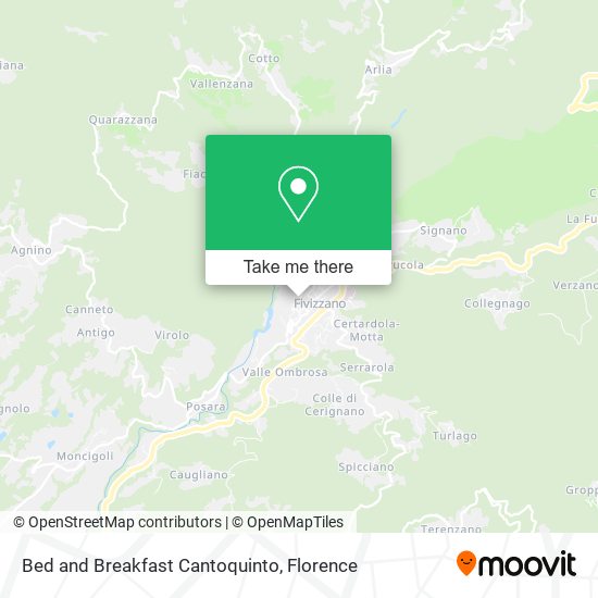 Bed and Breakfast Cantoquinto map
