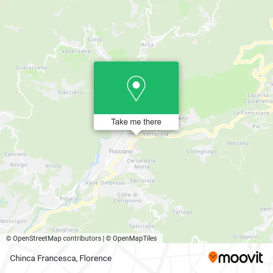 Francesca Chinca map