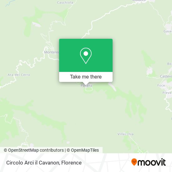 Circolo Arci il Cavanon map