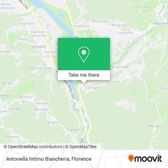 Antonella Intimo Biancheria map