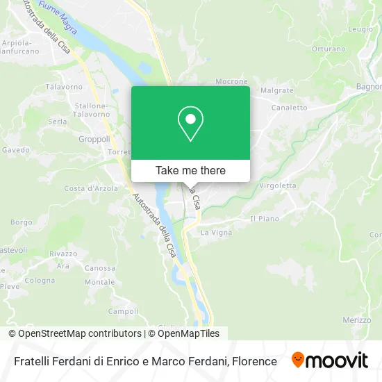 Fratelli Ferdani di Enrico e Marco Ferdani map