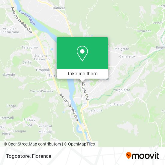 Togostore map