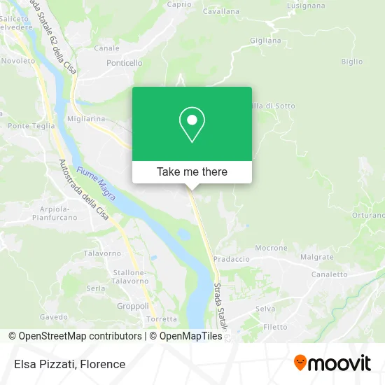 Elsa Pizzati map
