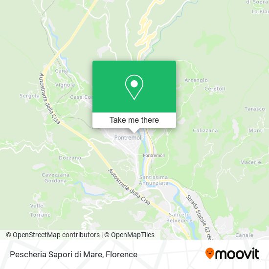Pescheria Sapori di Mare map