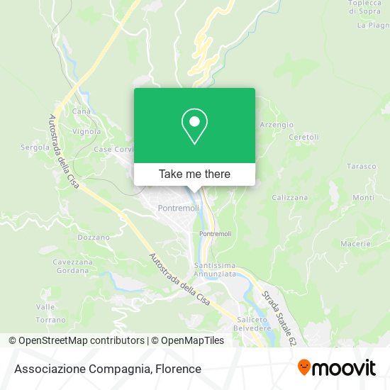 Associazione Compagnia map