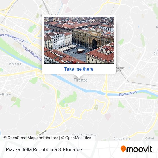 Piazza della Repubblica  3 map