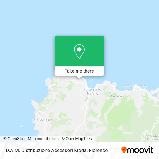 D.A.M. Fashion Accessories Distribution map