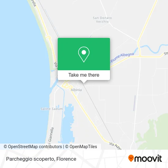 Parcheggio scoperto map