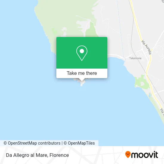 Da Allegro al Mare map