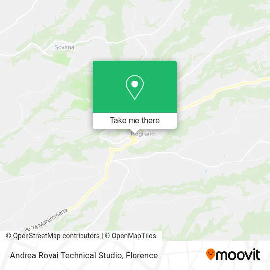 Andrea Rovai Technical Studio map