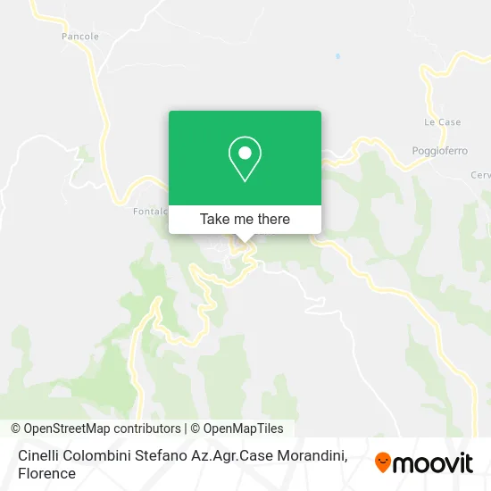 Cinelli Colombini Stefano Az.Agr.Case Morandini map