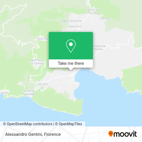 Alessandro Gentini map