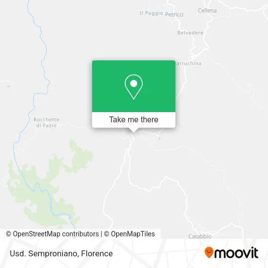 Usd. Semproniano map