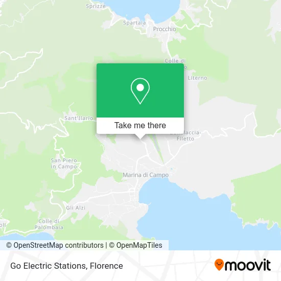 Go Electric Stations map