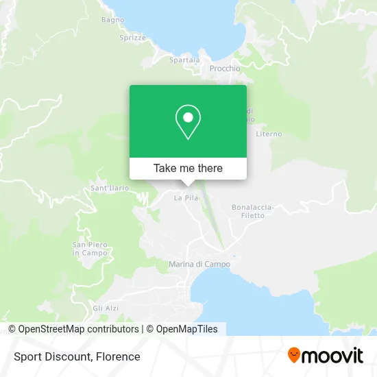 Sport Discount map