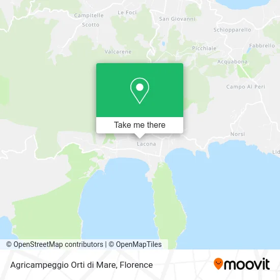 Agricampeggio Orti di Mare map