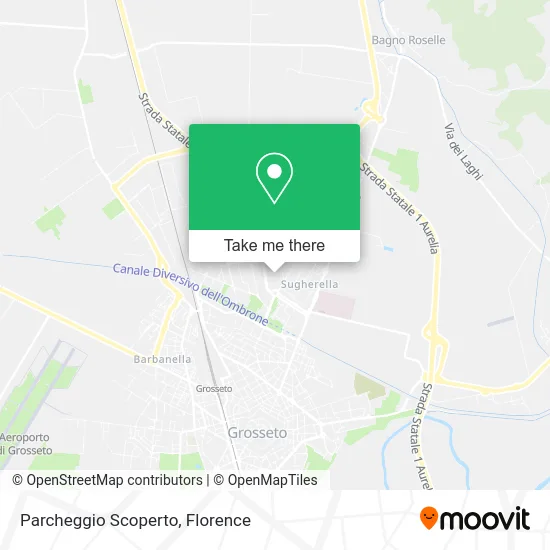 Parcheggio Scoperto map