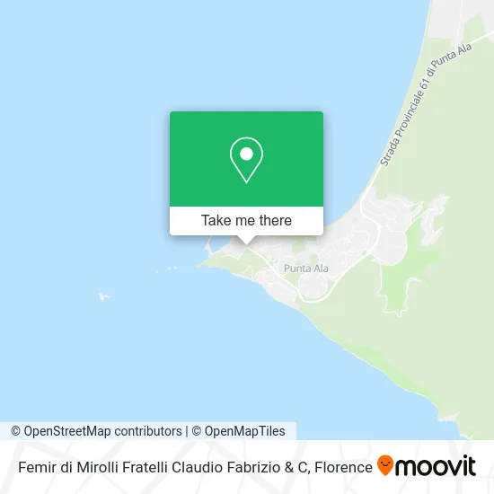 Femir di Mirolli Fratelli Claudio Fabrizio & C map