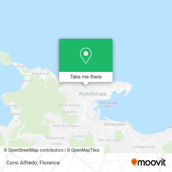 Corsi Alfredo map