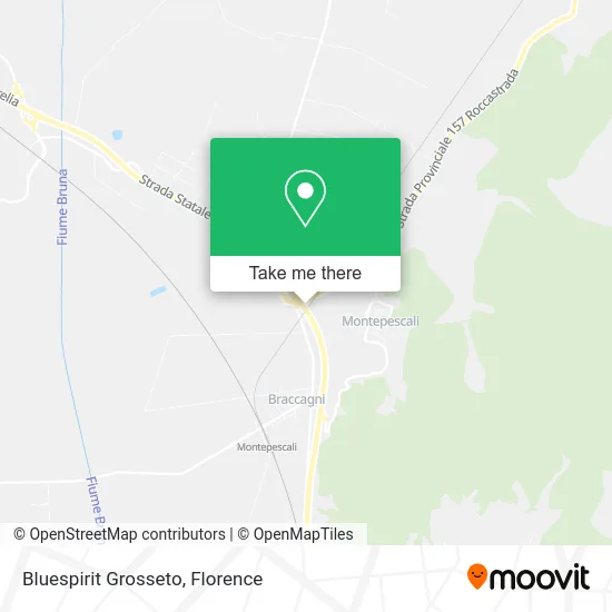 Bluespirit Grosseto map