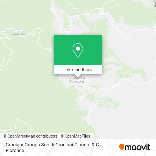 Crociani Groups Snc di Crociani Claudio & C. map