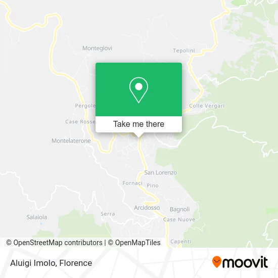 Aluigi Imolo map