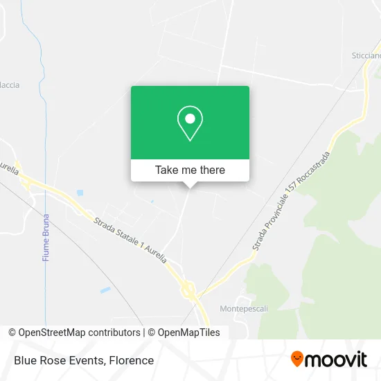 Blue Rose Events map