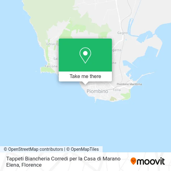 Tappeti Biancheria Corredi per la Casa di Marano Elena map