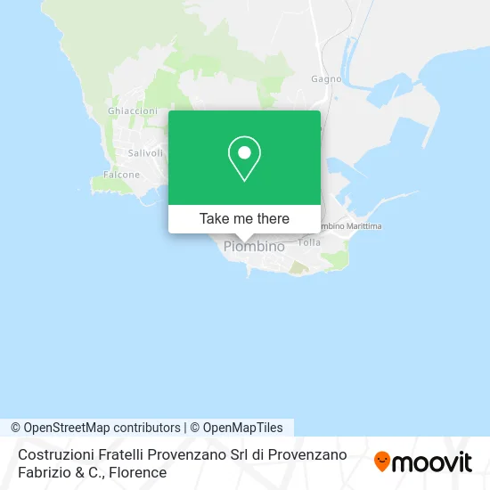 Costruzioni Fratelli Provenzano Srl di Provenzano Fabrizio & C. map