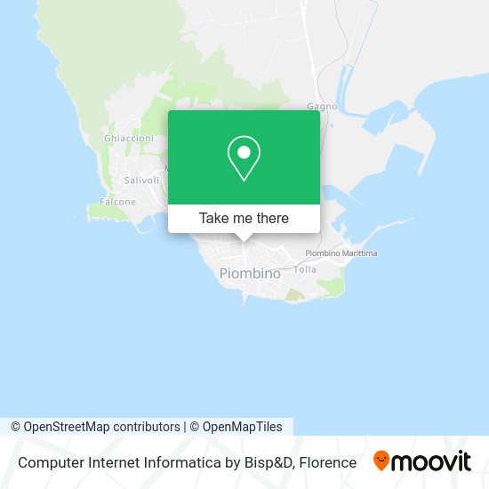 Computer Internet Informatica by Bisp&D map