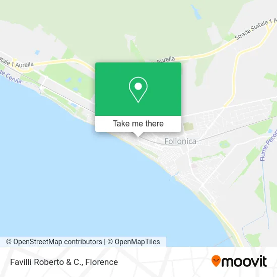 Favilli Roberto & C. map