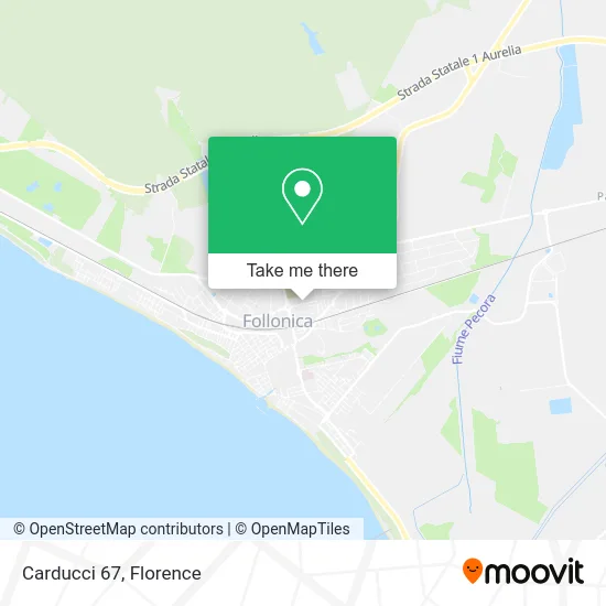 Carducci 67 map