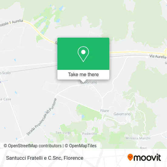Santucci Fratelli e C.Snc map