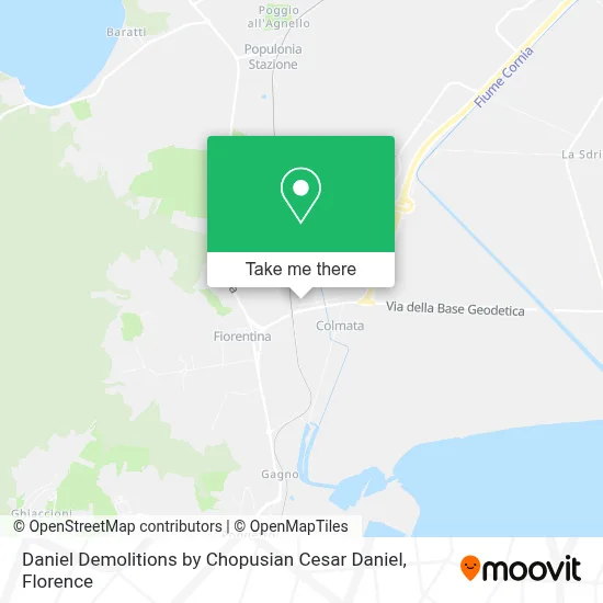Daniel Demolitions by Chopusian Cesar Daniel map