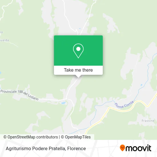 Agriturismo Podere Pratella map
