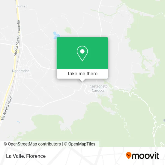 La Valle map
