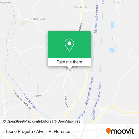 Tecno Progetti - Alvelli P. map