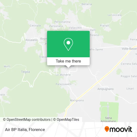 Air BP Italia map