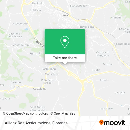 Allianz Ras Assicurazione map