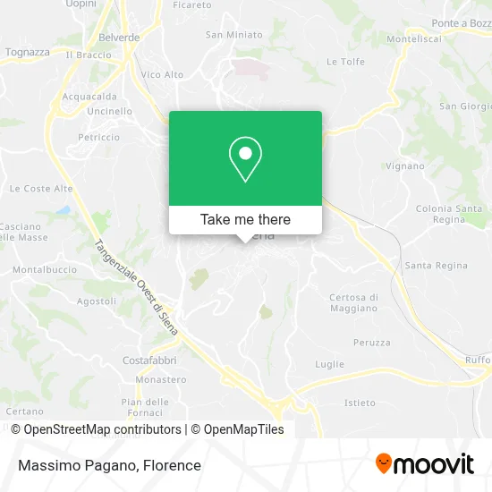 Massimo Pagano map