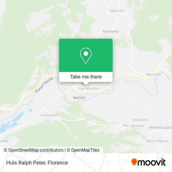 Huls Ralph Peter map