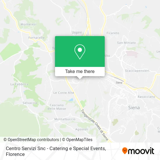 Centro Servizi Snc - Catering e Special Events map