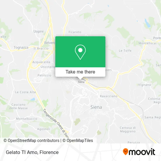 Gelato TI Amo map