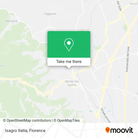 Isagro Italia map