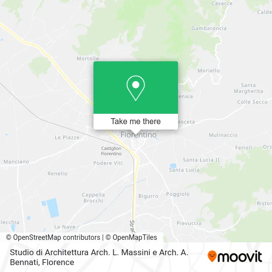 Architecture Studio by L. Massini and A. Bennati map