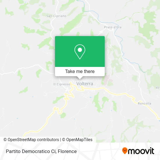 Partito Democratico Ci map