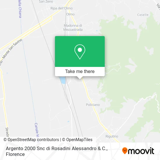 Argento 2000 Snc di Rosadini Alessandro & C. map